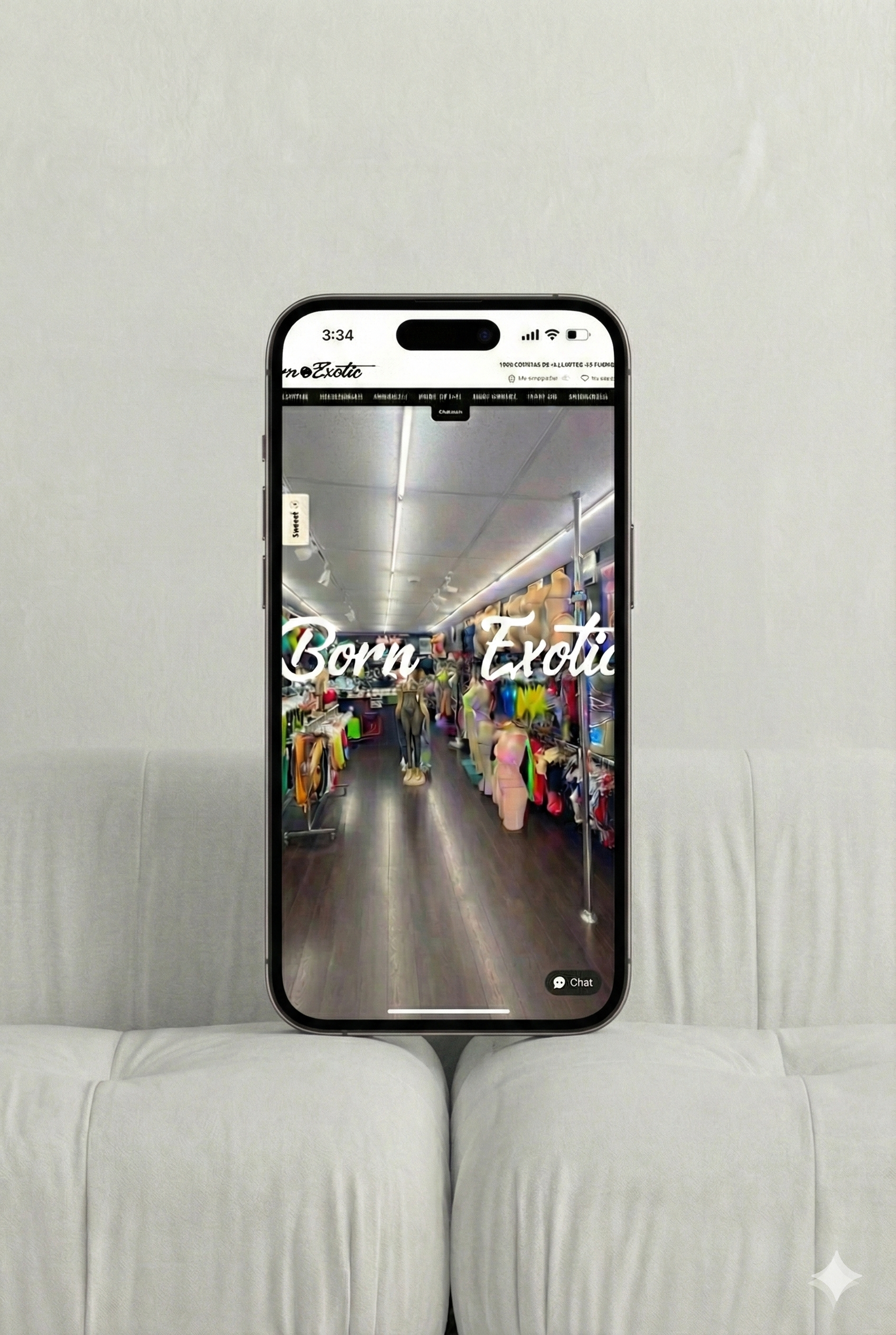 Born Exotic Shop - Mobile