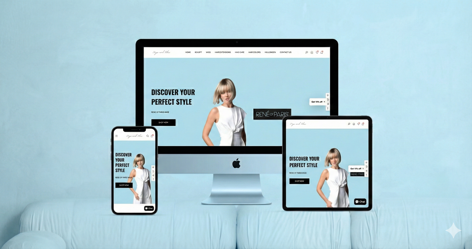 Wigs & Plus - Desktop