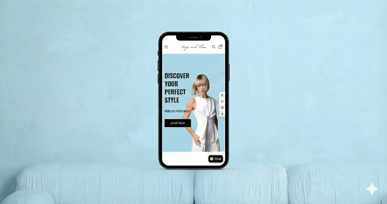 Wigs & Plus - Mobile